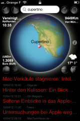 Experience the news of the earth